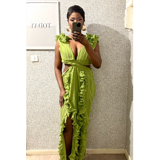 Robe verte